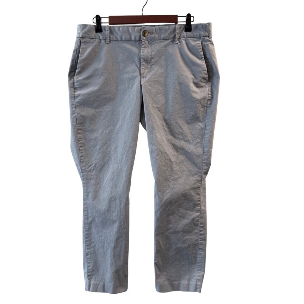 J. Crew Women’s Gray Khaki Ankle Pants Size 14